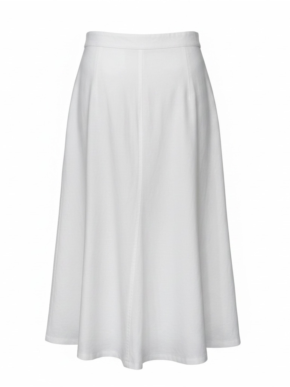 Kim Rogers 100% Linen Midi Skirt 16